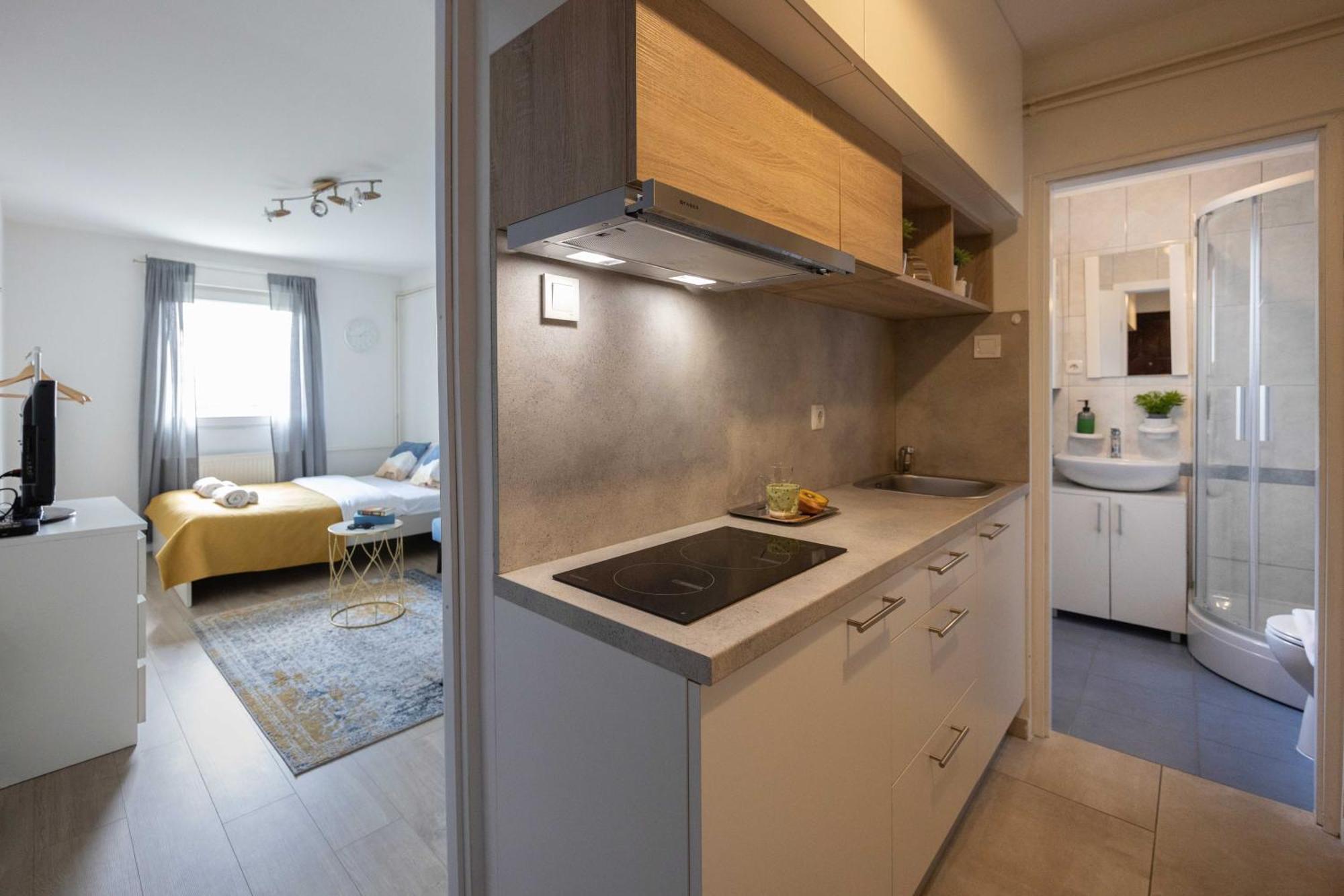 Modern Studio Near City Center Zagreb Exterior foto